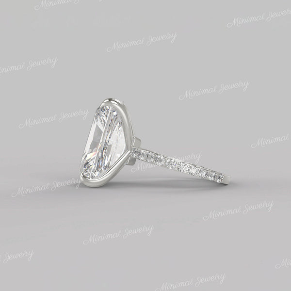 16 CT Radiant cut engagement ring large solitaire radiant moissanite engagement ring celebrity style huge cocktail ring Luxury wedding rings