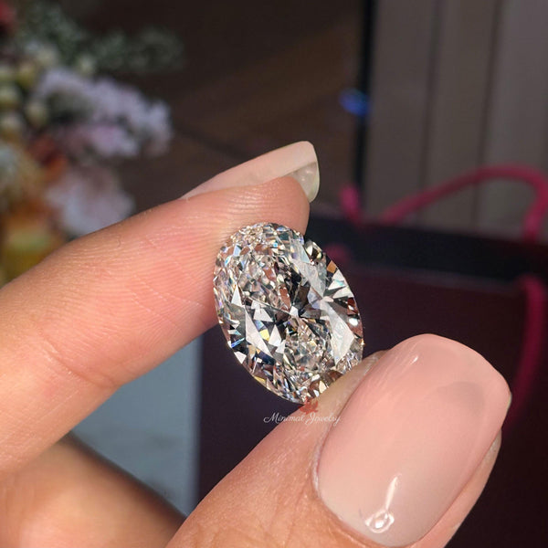 Oval Lab Grown Diamond 10CT IGI Certified large Loose Diamond for Engagement Ring Custom Wedding Jewelry Anniversary ring Gift Oval diamond