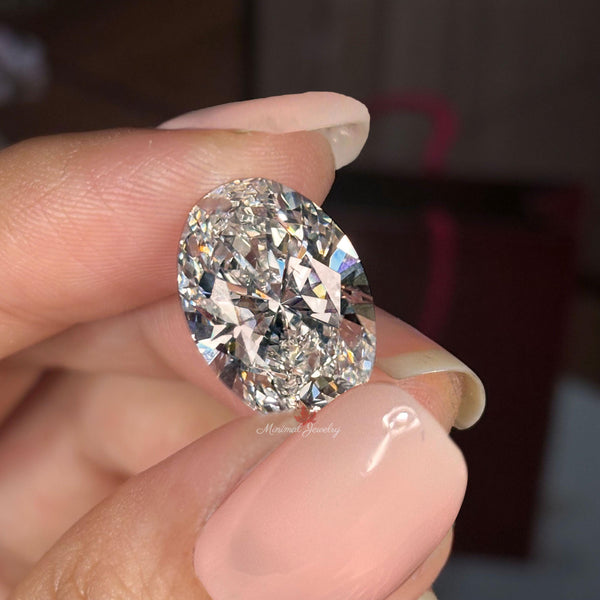 Oval Lab Grown Diamond 10CT IGI Certified large Loose Diamond for Engagement Ring Custom Wedding Jewelry Anniversary ring Gift Oval diamond
