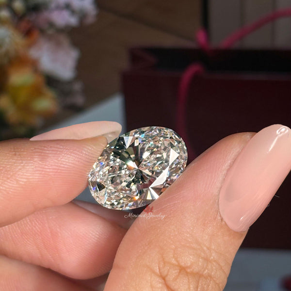 Oval Lab Grown Diamond 10CT IGI Certified large Loose Diamond for Engagement Ring Custom Wedding Jewelry Anniversary ring Gift Oval diamond