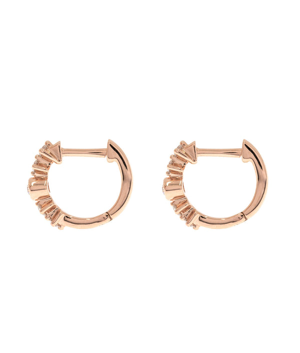 Diamond huggie hoop earrings,14k solid gold huggie earrings,diamond huggie earrings,tiny hoop earrings,diamond hoop earrings,cartilage hoop