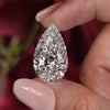 pear shape Lab Grown Diamond 10CT IGI Certified large Loose Diamond for Engagement Ring Custom Wedding Jewelry making Anniversary ring Gift