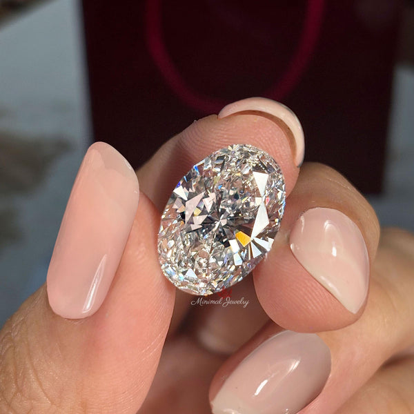 Oval Lab Grown Diamond 10CT IGI Certified large Loose Diamond for Engagement Ring Custom Wedding Jewelry Anniversary ring Gift Oval diamond