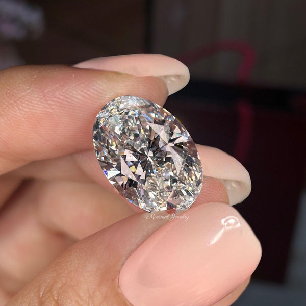 Oval Lab Grown Diamond 10CT IGI Certified large Loose Diamond for Engagement Ring Custom Wedding Jewelry Anniversary ring Gift Oval diamond