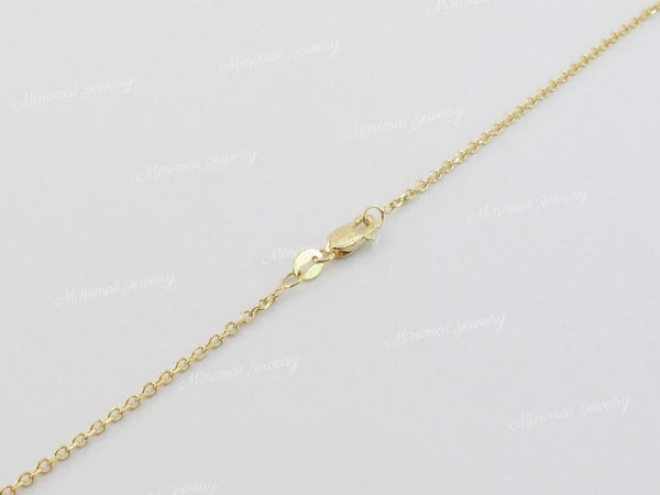 Moissanite pendant necklace,18k/14k solid gold chain necklace,solitaire pendant necklace 4.13CT heart pendant moissanite necklace,minimalist