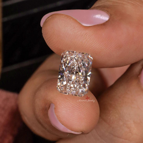Radiant Cut Lab Grown Diamond 3CT IGI Certified Loose Diamond Lab Created Diamond For Engagement Ring Wedding Ring Custom Jewelry gift