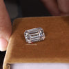 8CT Lab Grown Diamond Emerald Cut IGI Certified Loose Diamond Wedding Engagement Ring Custom personalized jewelry making anniversary ring