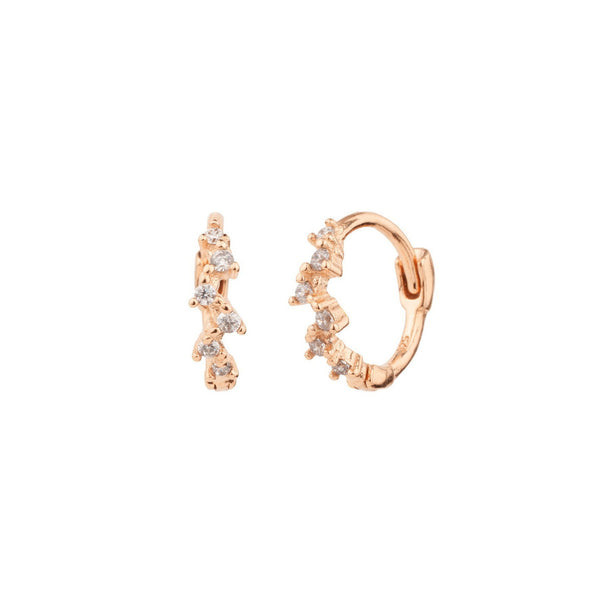 cartilage hoop,huggie hoop earrings,helix hoop,helix piercing,14k solid gold,diamond huggie earrings,small diamond hoops,cartilage earring