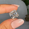 Asscher Cut Lab Grown Diamond 10CT IGI Certified large Loose Square Diamond for Engagement Ring Custom Wedding Jewelry Anniversary ring Gift