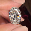 Oval Lab Grown Diamond 10CT IGI Certified large Loose Diamond for Engagement Ring Custom Wedding Jewelry Anniversary ring Gift Oval diamond