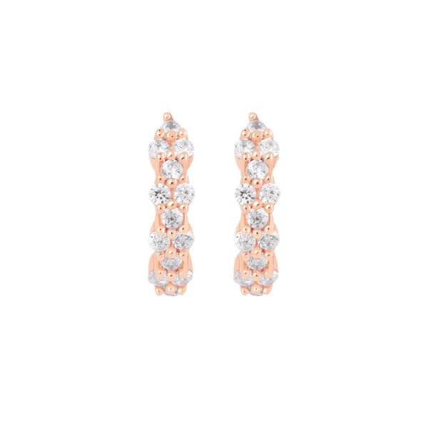 Diamond helix hoop,helix earring,cartilage hoop,14k solid gold hoops,helix piercing,diamond huggies•tiny•diamond hoops•cartilage earring