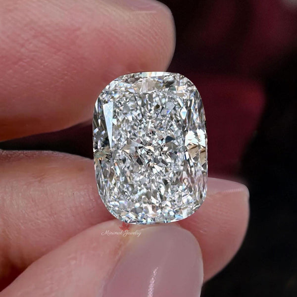 cushion cut Lab Grown Diamond 10CT IGI Certified large Loose elongated Diamond for Engagement Ring Custom Wedding Jewelry Anniversary ring