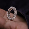 Lab Grown Diamond Emerald Eternity Band: 5.25 TCW Solid Gold Wedding Ring
