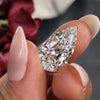 pear shape Lab Grown Diamond 10CT IGI Certified large Loose Diamond for Engagement Ring Custom Wedding Jewelry making Anniversary ring Gift