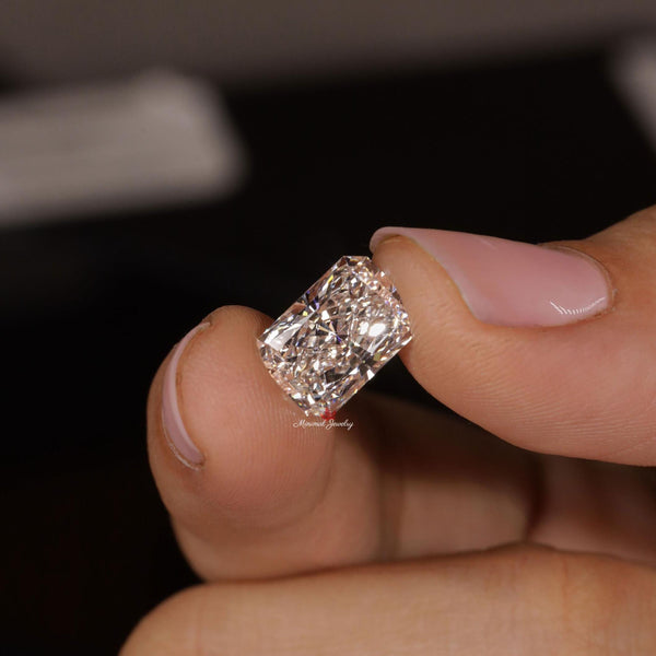 Radiant Cut Lab Grown Diamond 3CT IGI Certified Loose Diamond Lab Created Diamond For Engagement Ring Wedding Ring Custom Jewelry gift