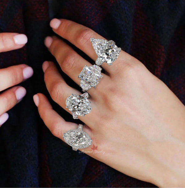 Custom jewelry Luxury lab grown Diamond engagement wedding anniversary ring,earrings,pendant,3D renders Jewelry Designs-Easy 3 Steps