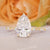 3 CT pear shaped engagement ring,moissanite,unique vintage style engagement ring,hidden halo,solitaire,pear moissanite ring,wedding ring