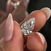 pear shaped Lab Grown Diamond 3CT IGI Certified Loose Diamond Lab Created Diamond For Engagement Ring Wedding Ring Custom Jewelry gift