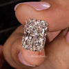 Radiant Cut Lab Grown Diamond 10CT IGI Certified large Loose Diamond for Engagement Ring Custom Wedding Jewelry making Anniversary ring Gift