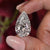 pear shape Lab Grown Diamond 10CT IGI Certified large Loose Diamond for Engagement Ring Custom Wedding Jewelry making Anniversary ring Gift