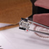 8CT Lab Grown Diamond Emerald Cut IGI Certified Loose Diamond Wedding Engagement Ring Custom personalized jewelry making anniversary ring