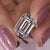 8CT Lab Grown Diamond Emerald Cut IGI Certified Loose Diamond Wedding Engagement Ring Custom personalized jewelry making anniversary ring