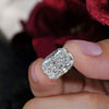 cushion cut Lab Grown Diamond 10CT IGI Certified large Loose elongated Diamond for Engagement Ring Custom Wedding Jewelry Anniversary ring