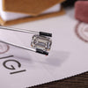 8CT Lab Grown Diamond Emerald Cut IGI Certified Loose Diamond Wedding Engagement Ring Custom personalized jewelry making anniversary ring