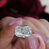 cushion cut Lab Grown Diamond 10CT IGI Certified large Loose elongated Diamond for Engagement Ring Custom Wedding Jewelry Anniversary ring