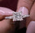 1.3CT Princess Cut Lab Grown Diamond Ring Solitaire simple Engagement Ring IGI Certified diamond Wedding Ring Dainty promise ring for her