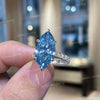 5.5 CT Big Aquamarine engagement ring,white gold,Marquise aquamarine ring,Large diamond statement,blue stone cocktail ring,wedding ring